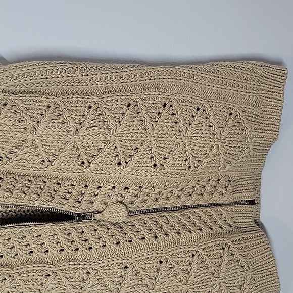 Woolrich khaki crochet sweater vest - Picture 3 of 7